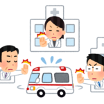 入院先が前日から見つからず、救急隊員が救急車から降り患者宅で14時間の救命措置　これ半分医療崩壊  [828293379]