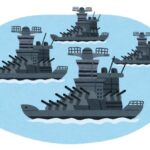 中露海軍艦艇計１０隻、日本列島を一周  [156193805]