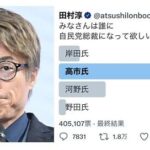 田村淳「河野さんを支持しています」  [518031904]