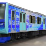 国内初 水素で走る電車を公開 2030年の実用化目指す JR東日本  [156193805]
