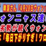 【ネトウヨ朗報！】韓国人、ウォンを売って日本円を買いまくる【為替】  [718678614]