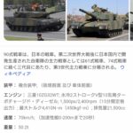 ツイッター民「日本の橋は50t以上は渡れない、日本の戦車は45t、海外の戦車はみんな60t以上。」  [633829778]