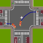 車カスは交差点を右左折するときは徐行って知らないの？時速10km以下だぞ。教習所で習ったろ？  [769643272]